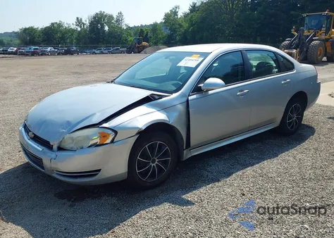 2010 Chevrolet Impala Ls z USA, uszkodzony, nr VIN 2G1WA5EK6A1261419